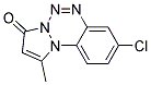 8-CHLORO-1-METHYL-3H-PYRAZOLO[1,2-A]BENZO[1,2,3,4]-TETRAZIN-3-ONE Struktur