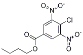 4-CHLORO-3,5-DINITRO-BENZOIC ACID BUTYL ESTER Struktur