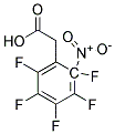 2-NITRO-PENTAFLUOROPHENYLACETIC ACID Struktur