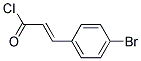 3-(4-BROMOPHENYL)-2-PROPENOYLHLORIDE Struktur