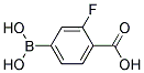 4-CARBOXY-3-FLUORPHENYLBORONIC ACID Struktur