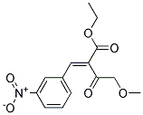 3-Nitrobenzylidene Ethyl Methoxy Acetoacetate Struktur