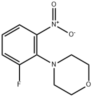 3-Fluoro-4-Morpholinylnitrobenzene Struktur