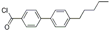 4-N-Amyl-4'-Diphenylformylchloride Struktur