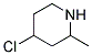 4-Chloro-2-Methylpiperidine Struktur