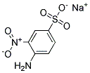 4-amino-3-nitrobenzensulfonic acid sodium Struktur