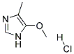 4-Methyl-5-Methoxy-Imidazole HCL Struktur