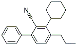 4-Trans-N-PropylCyclohexylBiphenylcarbonitrile Struktur