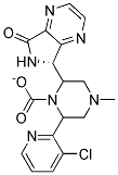 (+)-(5S)-6-(Chloropyridin-2-Yl)-7-Oxo-6,7-Dihydro-5H-Pyrrolo[3,4-B]Pyrazin-5-Yl4-Methyl-Piperazine-1-Carboxylate Struktur