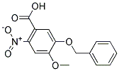 4-Methoxy-3-(Phenyl Methoxy)-6-Nitro Benzoic Acid Struktur