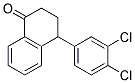 4-(3',4'-Dichlorophenyl)Alpha-Tetralone Struktur