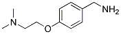 4-[2-(N,N-Dimethylamino)ethoxy]benzylamine Struktur
