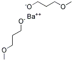 Barium(II)methoxypropoxide 20% in methoxypropanol (10.7-9% Ba) Struktur