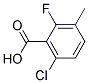 6-Chloro-2-fluoro-3-methylbenzoic acid, 97+% Struktur