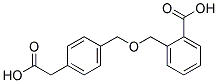 Benzeneacetic acid,4-[(2-carboxyphenyl)methoxy]-a-methyl ester Struktur