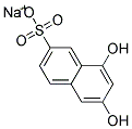 sodium6,8-dihydroxynaphthalene-2-sulphonate Struktur