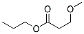 N-PROPYL 3-METHOXYPROPIONATE Struktur