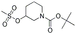 N-BOC-3-MESYLOXYPIPERIDINE Struktur