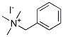 N-BENZYL-N,N,N-TRIMETHYLAMMONIUM IODIDE Struktur