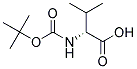 NALPHA-TERT-BUTOXYCARBONYL-D-VALINE Struktur