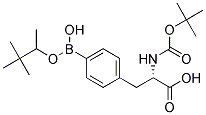 N-(TERT-BUTOXYCARBONYL)-(4-PINACOLYLBORONO)-L-PHENYLALANINE Struktur