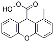 METHYL 9-HYDROXY-XANTHENE-9-CARBOXYLATE Struktur