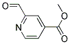 METHYL 2-FORMYLPYRIDINE-4-CARBOXYLATE Struktur