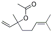 L-LINALYL ACETATE Struktur