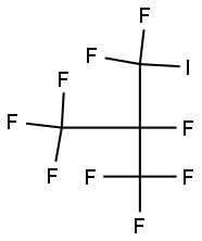 IODONONAFLUORO-TERT-BUTANE Struktur