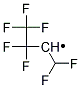 DIFLUOROMETHYL 2,2,3,3,3-PENTAFLUOROPROPYL Struktur