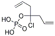 DIALLYLCHLOROMETHYLPHOSPHATE Struktur