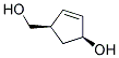 CIS-(1R)-4-HYDROXYCYCLOPENT-2-ENEMETHANOL Struktur