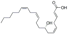 8(S)-HYDROXY-(5Z,11Z,14Z)-EICOSATETRAENOIC ACID Struktur