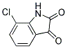 7-CHLOROINDOLINE-2,3-DIONE Struktur