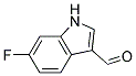 6-FLUORO-3-INDOLECARBOXALDEHYDE Struktur