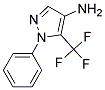 5-(TRIFLUOROMETHYL)-1-PHENYL-1H-PYRAZOL-4-AMINE Struktur