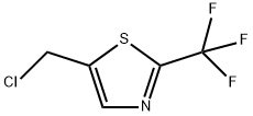 5-(CHLOROMETHYL)-2-(TRIFLUOROMETHYL)THIAZOLE Struktur