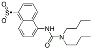 5-(3,3-DIBUTYL-UREIDO)-NAPHTHALENE-1-SULFONYL Struktur