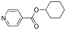 4-PYRIDINECARBOXYLIC ACID CYCLOHEXYL ESTER Struktur