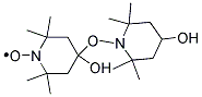 4-HYDROXY-TEMPO, FREE RADICAL, (4-HYDROXY-2,2,6,6-TETRAMETHYLPIPERIDIN-1-YLOXY) Struktur