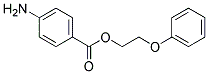 4-AMINOBENZOIC ACID 2-PHENOXYETHYL ESTER Struktur