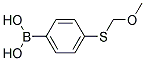 4-(METHOXYMETHTHIO)PHENYLBORONIC ACID Struktur