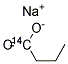 N-BUTYRIC ACID-1-14C SODIUM Struktur