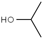 ISOPROPYL ALCOHOL ACS REAGENT Struktur