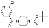 TERT-BUTYL 4-(2-CHLOROISONICOTINOYL)TETRAHYDRO-1(2H)-PYRAZINECARBOXYLATE, TECH Struktur