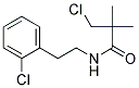 N1-(2-CHLOROPHENETHYL)-3-CHLORO-2,2-DIMETHYLPROPANAMIDE, TECH Struktur