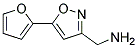 [5-(2-FURYL)ISOXAZOL-3-YL]METHYLAMINE 97+% Struktur