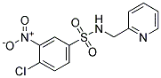 N1-(2-PYRIDYLMETHYL)-4-CHLORO-3-NITROBENZENE-1-SULFONAMIDE, TECH Struktur