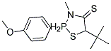 5-(TERT-BUTYL)-2-(4-METHOXYPHENYL)-3-METHYL-4-THIOXO-1,3,2LAMBDA~5~-THIAZAPHOSPHOLAN, TECH Struktur