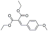 DIETHYL 2-(4-METHOXYBENZYLIDENE)MALONATE, TECH Struktur